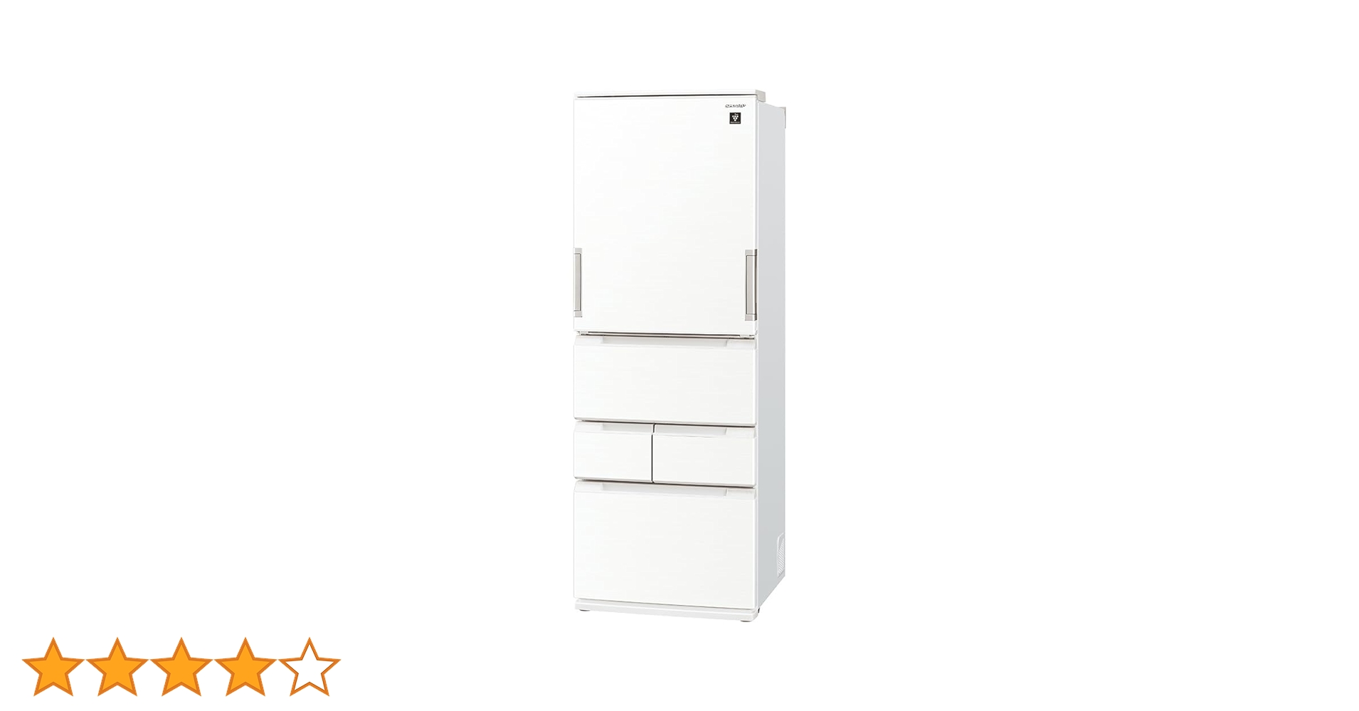 【美品】SHARP SJ-FA46KL-W 冷蔵庫 457L ホワイト 2023 シャープ 457L 冷蔵庫 SJ-MW46J-W ラクティックホワイト